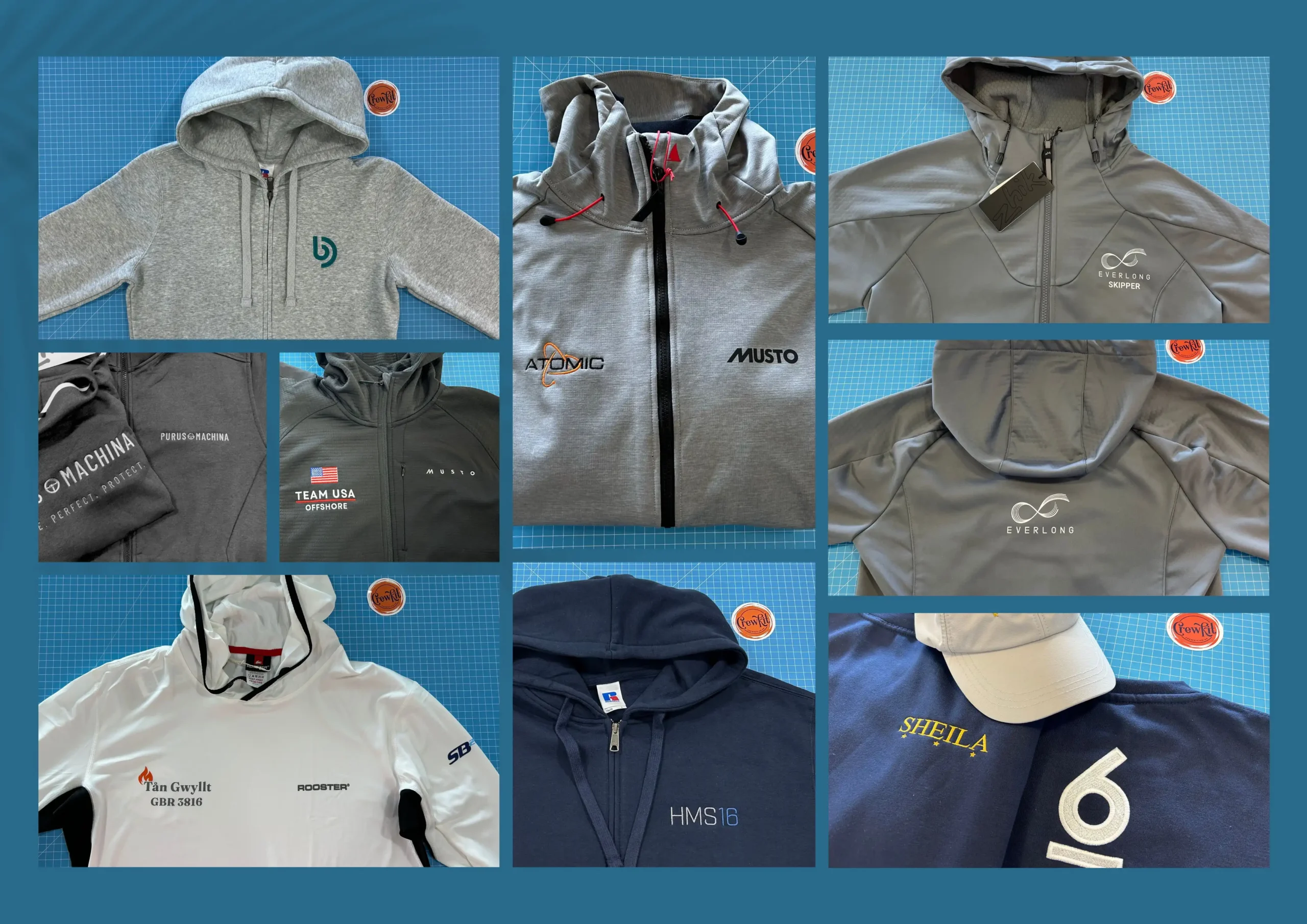 Custom Branded Sailing Hoodies
