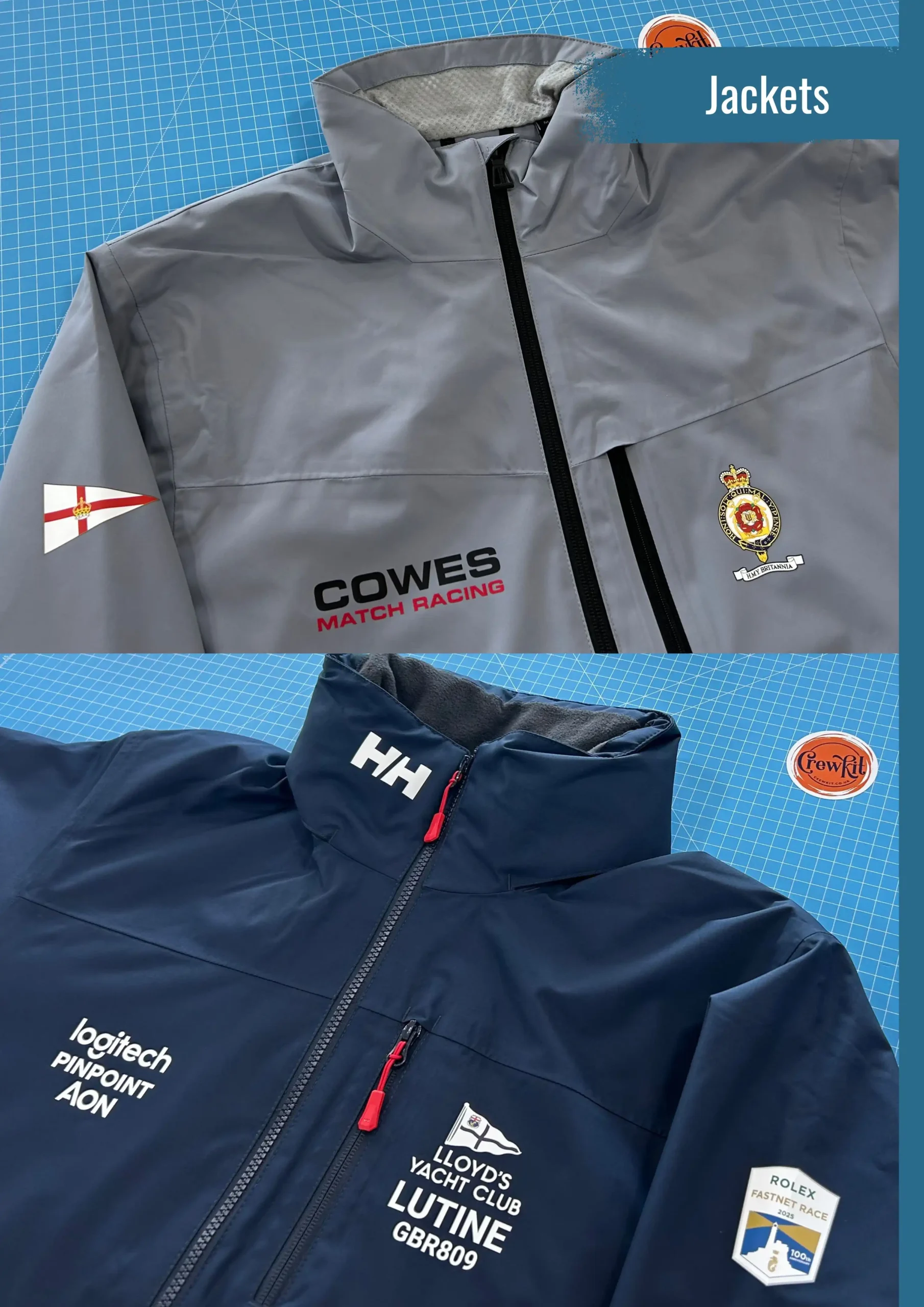Custom Branded Jackets for Sailing