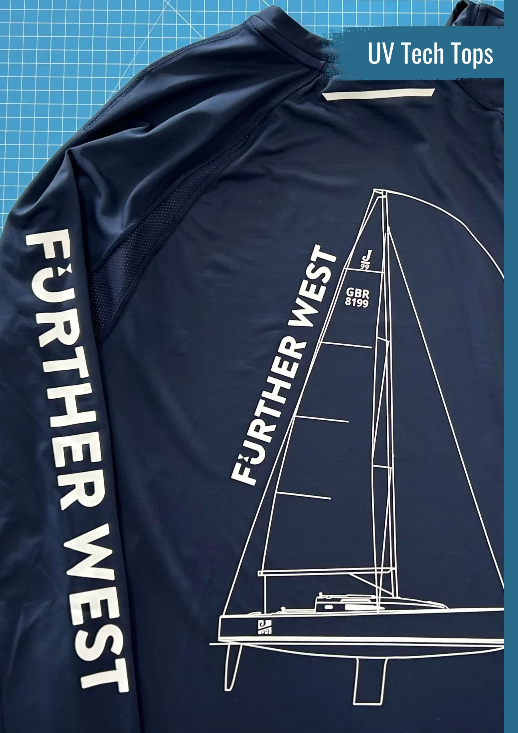 Custom Branded UV Tops for Sailing