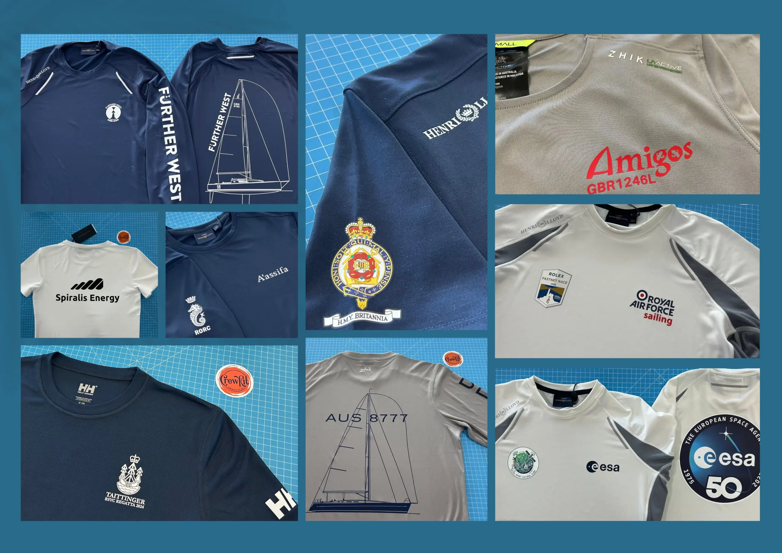 Custom Branded Sailing UV Tops