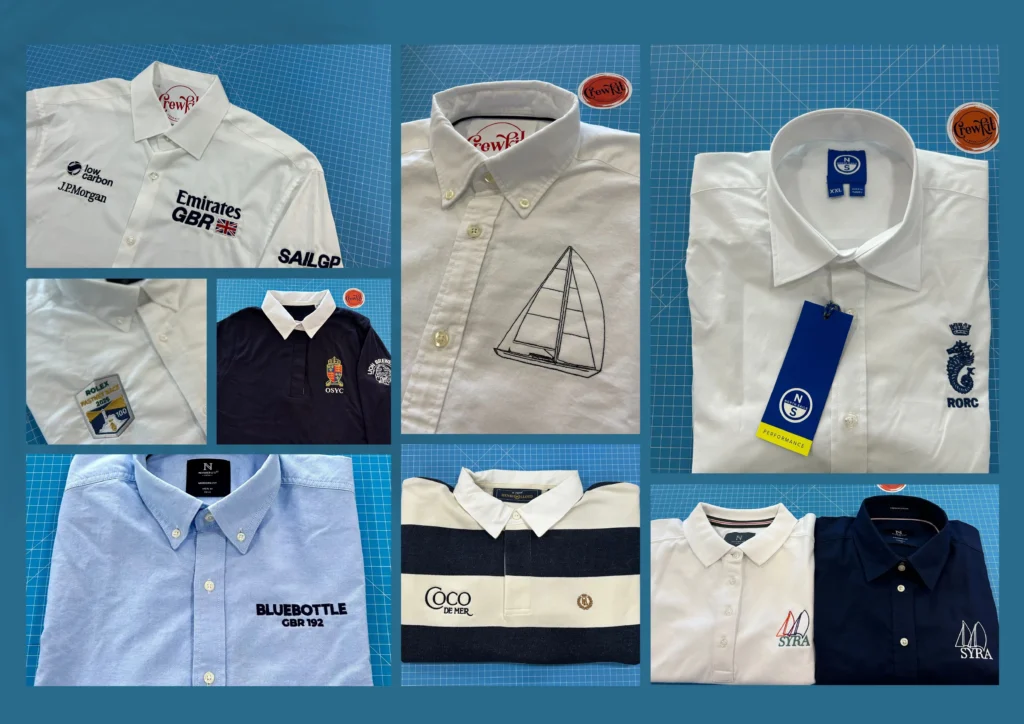 branded sailing shirts
